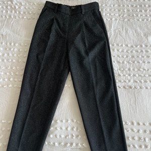 Loft by Ann Taylor NWT Shimmer Stretch Waist Black Pants